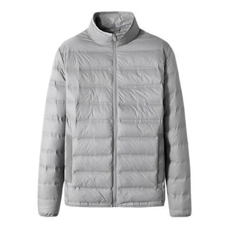 Versatile Men's Plus Size Down Jacket Slim Design for Big Sizes Lightweight Warm Suitable for Winter Activities