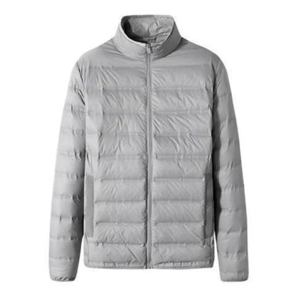 Versatile Men's Plus Size Down Jacket Slim Design for Big Sizes Lightweight Warm Suitable for Winter Activities