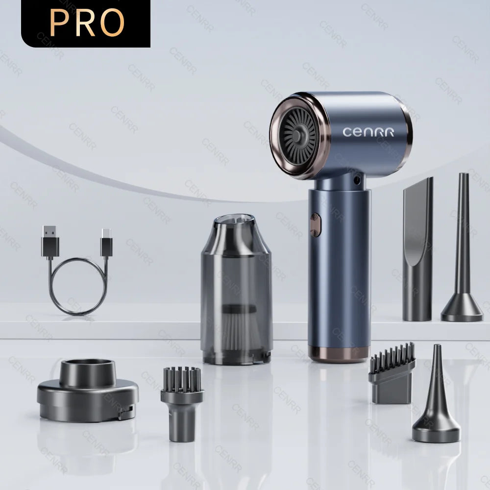CENRR Car Vacuum Cleaner High Suction Wireless Vacuum Cleaner Cordless Vacuum Cleaner for Car High Pressure Cleaning Machine