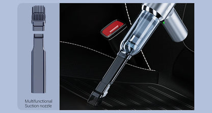 SZUK Car Vacuum Cleaner 180000PA Wireless Portable Cleaning Machine for Keyboard Powerful Mini Handheld Cleaner for Car and Home