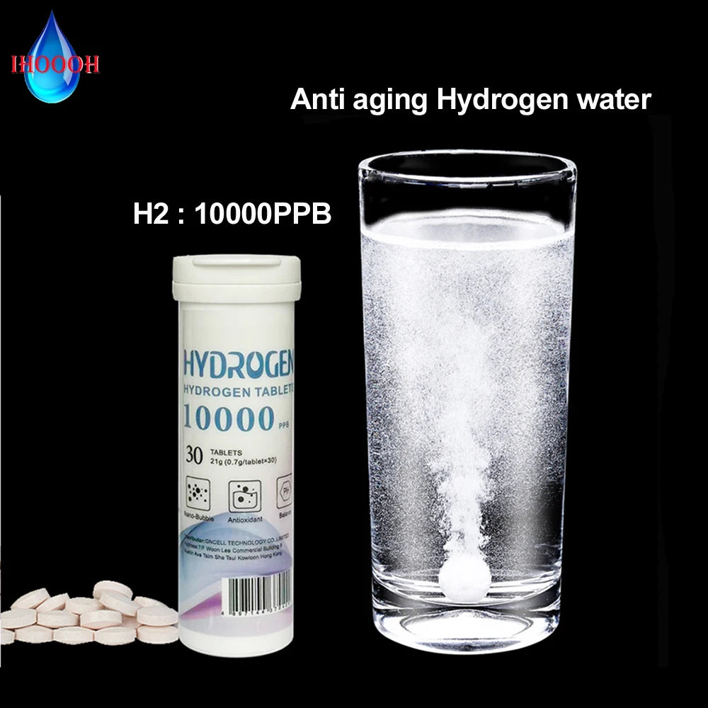 Anti-aging Hydrogen water H2nano drinking water Rich hydrogen water effervescent tablet