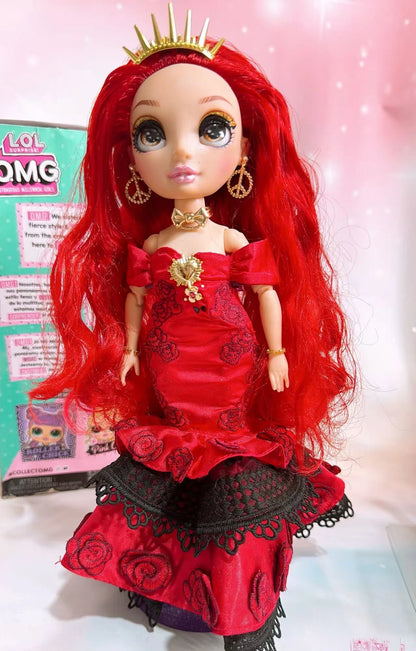 New Rainbow Doll High 25-30cm Fashionable Super Large Sister DIY Dress up Doll Toy Not Including Bracket Excluding packaging box