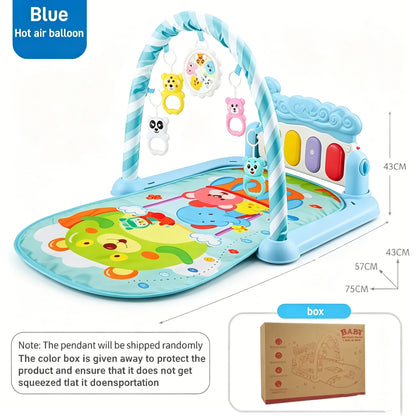 2026 Toddler Music Mat Pedal Piano Toy Baby 0-24 Year Old Kid Ear Kid Activity Gym Play Mat Crawl Game Baby Gift Infant Exercise
