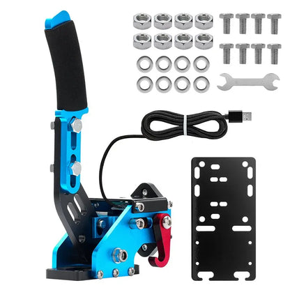 Sim Rui to Pc Handbrake Simracing Hand Brake Sim Racing Cockpit Usb Brakes Drift Game Steering Wheel Lever Simulator