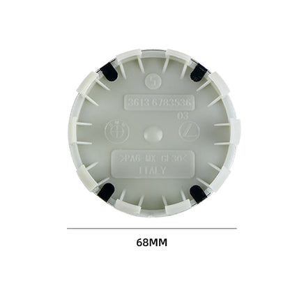 4pcs 68mm Car Wheel Center Hub Cap Badge Emblem Decal Wheel Sticker For BMW E36 E39 E46 E60 E90 E90
