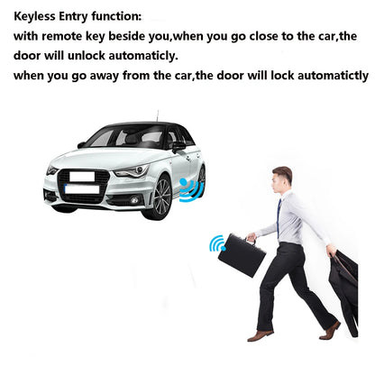 For Audi TT  2010-2017 Upgrade Engine Keyless Start Remote Starter System Keyless Entry Mobile Phone APP Control Car Accessorie