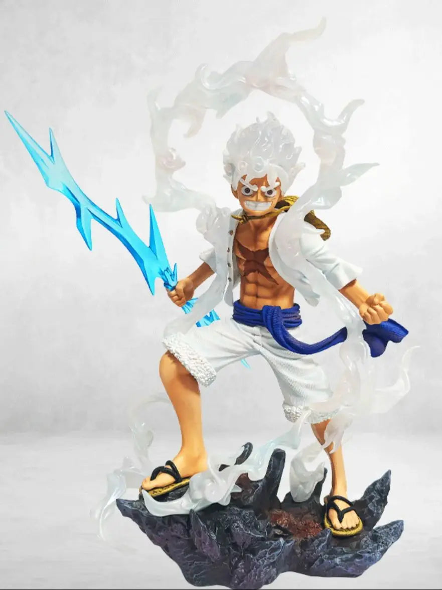 JT Studio One Piece Nika Luffy LX Anime Figurine 5-Level Ornament Collectible Explosive Handsome Design Model