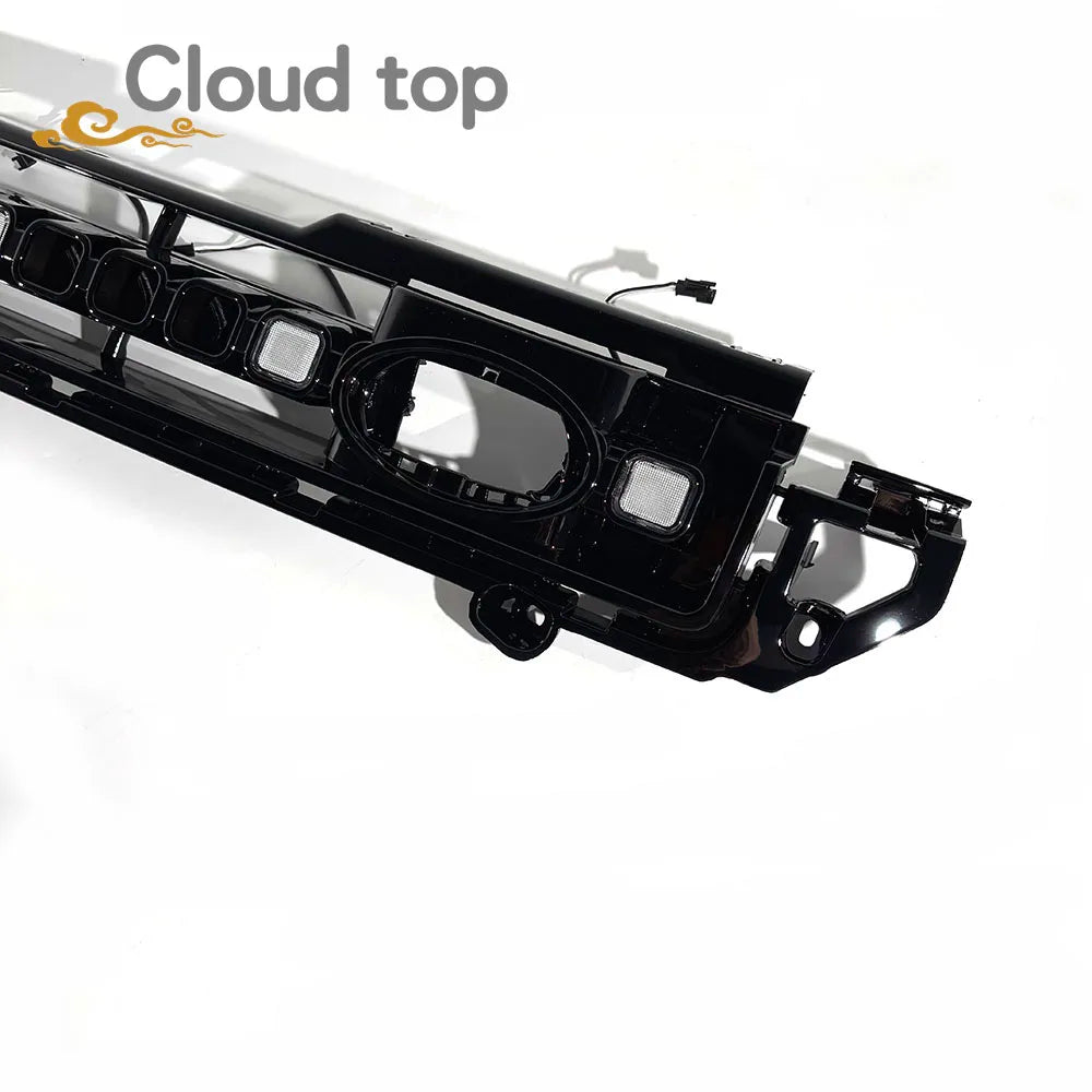 Car Ventilation Grille Front Bumper Grill With Led Dynamic Running Light OCTA for Land Rover Defender 20-25 90 110 130