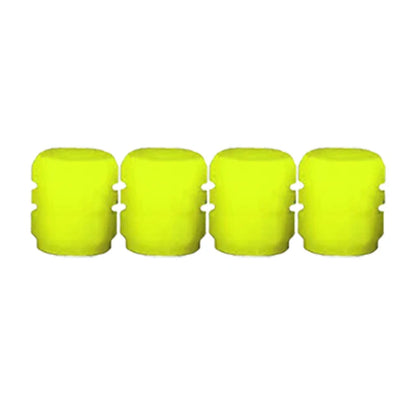 20Pcs Luminous Tire Valve Caps Car Fluorescent Tyre Valve Stem Caps Cover Night Glowing Bike Motorcycle Car Wheel Decoration