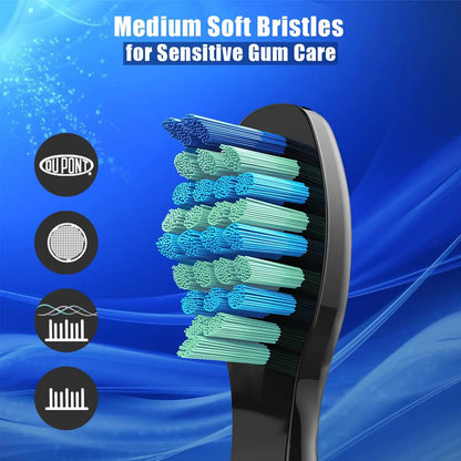 4/8/12/16 Pcs Replacement Brush Heads For Seago For Fairywill Electric Toothbrush Head Dupont Bristle Brush Refill Tooth Clean