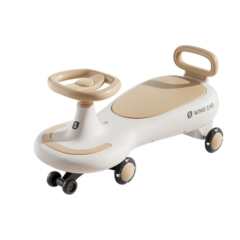 Kids Wobble Car 1 12 Anti Tip Silent Wheels Music Rocking Adults Sit Anti-rollover Children's Wiggle Car Adults Can Sit