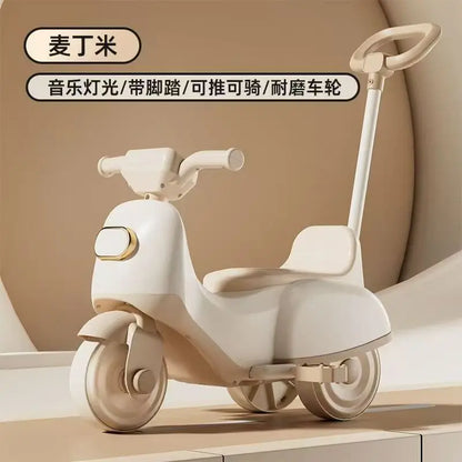 Multifunctional Children's Tricycle for 1-3 Years Old Kids, Pedal Gliding Balance Bike, Baby Push Car with Seat, Kids Scooter To