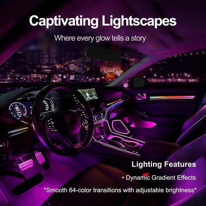 EZoneTronics Custom Ambient Lighting Kit for 2018–2022 Honda Accord. 1:1 OEM, Vehicle-Specific Fit,App & Button Control.
