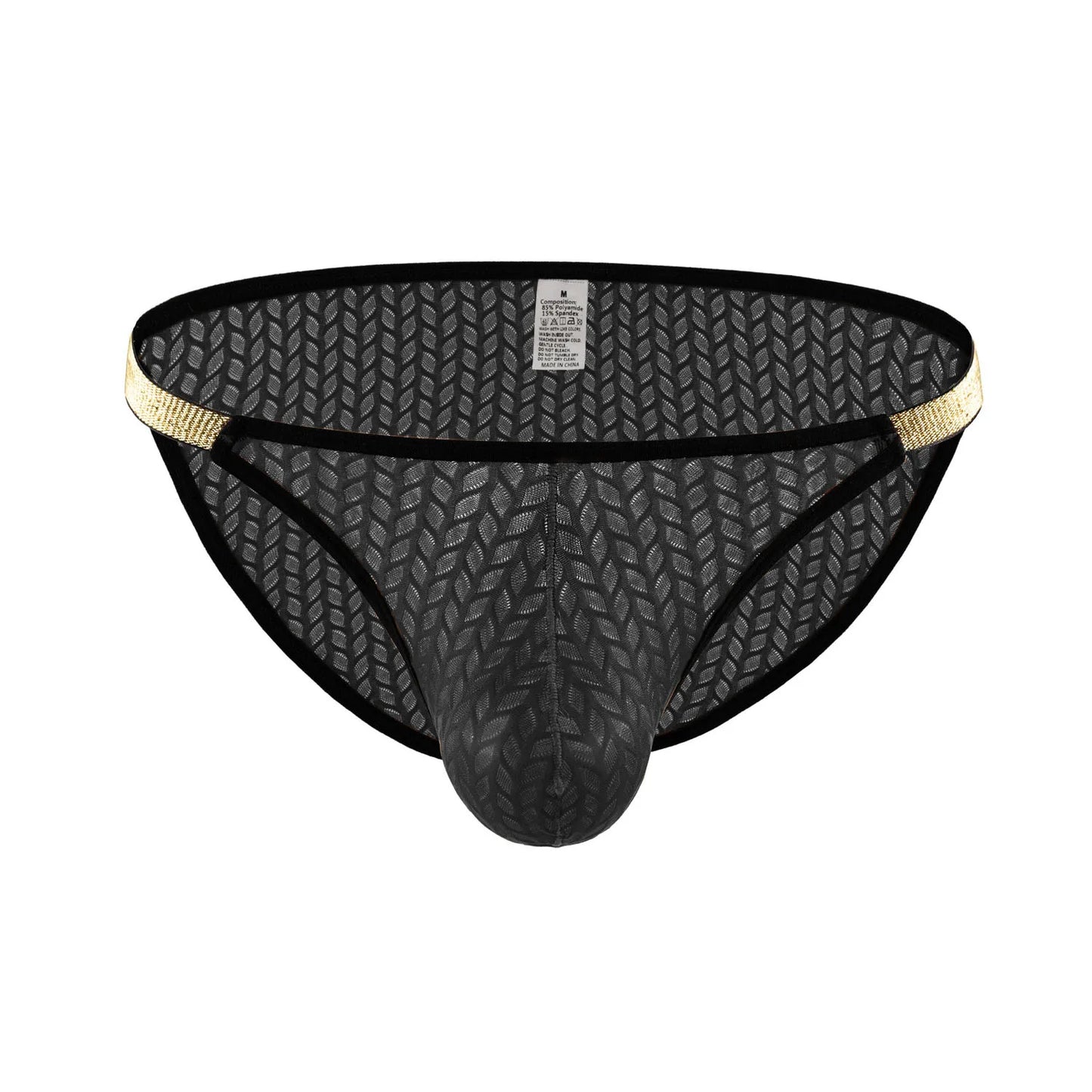 Men's Butt Lifting Briefs Supportive Pouch Design Comfortable Wrap Soft Daily Underwear for Men Available in 5 Colors S-XL