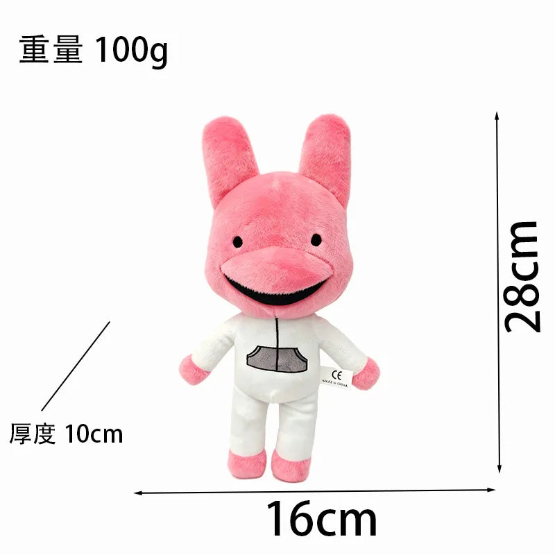 New Horror Game Animal Hospital Plush Doll Cute Ratthew Barney Dr.Harlow Stuffed Doll Periphery Collect Gifts For Fans