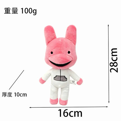 New Horror Game Animal Hospital Plush Doll Cute Ratthew Barney Dr.Harlow Stuffed Doll Periphery Collect Gifts For Fans