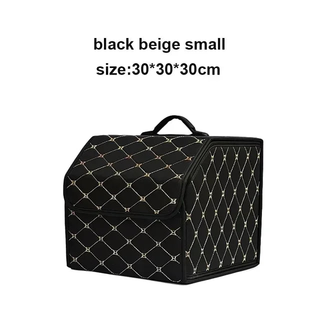 Multipurpose Collapsible Car Trunk Storage Organizer With Lid Portable Car Storage Bag Car Trunk Organizer