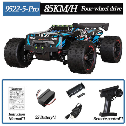 9522PRO 85KM/H High-speed RC Car Brushless Four-wheel Drive Off-road Drift 1:16 Professional Racing Car 9522 50KM/H Boy's Toy