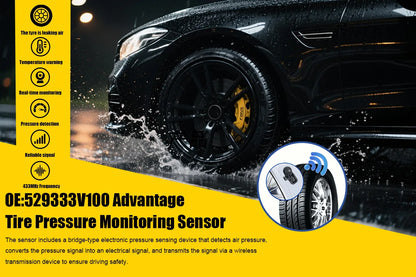 1/4PCS 433MHZ Tire Pressure Monitor System TPMS Fit For Hyundai Grandeur i40 Azera Replacement For 529333V100 52933-3V100