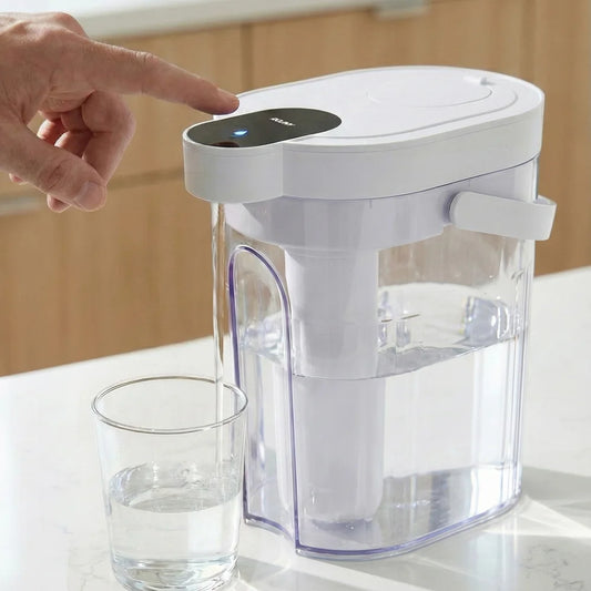 ROUNY Pure 1 Portable Water Dispenser, 4L Rechargeable Desktop UF Water Filter Purifier for Home, Office, Camping & Outdoor Use