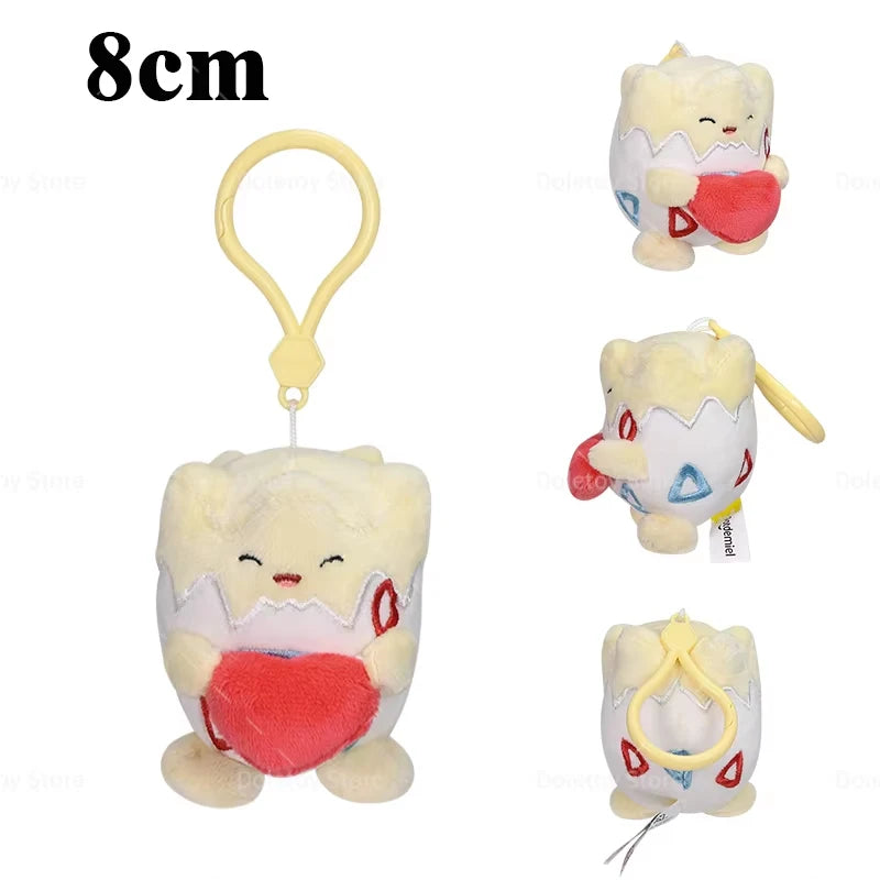 34 Styles Pokemon Plush Keychain Cartoon Toys Pikachu Eevee Charmander Squirtle Mew Snorlax Jigglypuff Doll Kids Kawai Toy Gift