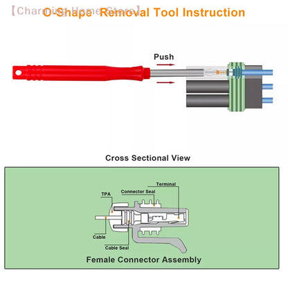 【M】21Pcs Terminal Removal Key Tool, Terminal Pin Extractor Puller Repair Remover Key Tool For Car