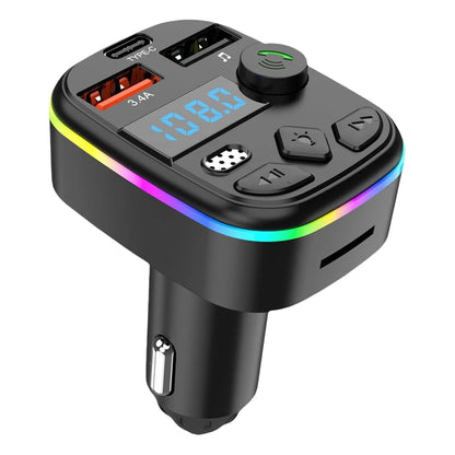 1-3PCS Car FM Transmitter Car MP3 Player Bluetooth 5.3 Support TF Card U Disk Hands Free Wireless Car Kit MP3 Player Adapter