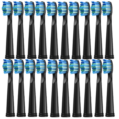 4 Pcs Electric Toothbrush Heads Compatible with Fairywill D7/D8/FW507/FW508/FW551/917/959/SG-E9 Moderately Soft Bristles Brush