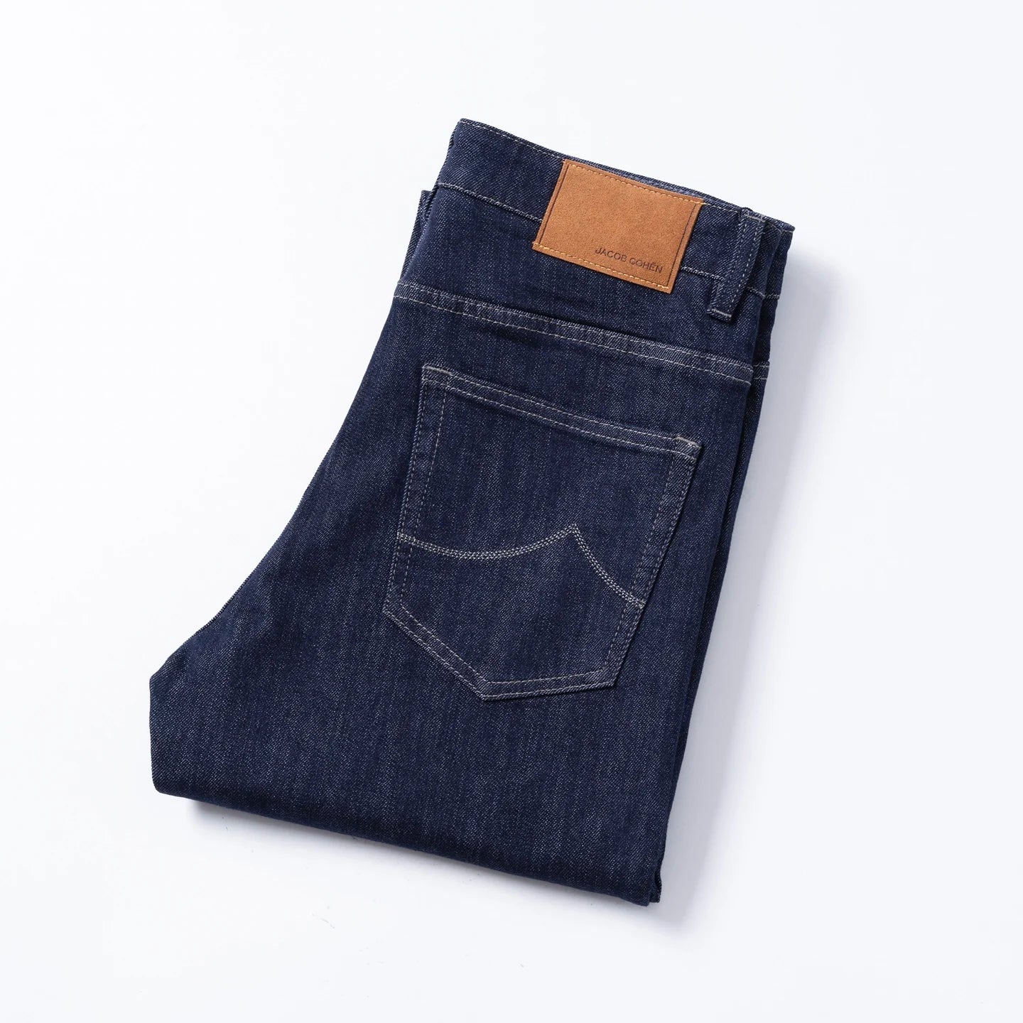 BLSK CPRT Jeans Thick Cotton Men 2025 Autumn Winter new casual warm zipper embroidery comfortable straight Big size 30-40 Pants