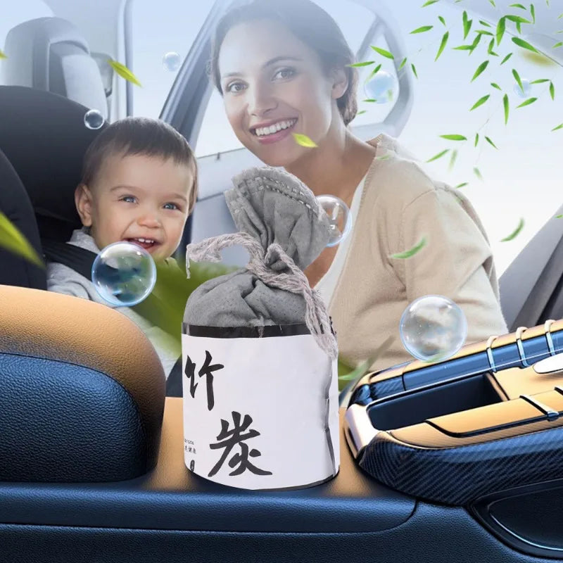 Car Sachet Japanese Air Purifying Bamboo Charcoal Bag Formaldehyde Odor Removal Bamboo Charcoal Bag Household Activated Carbon
