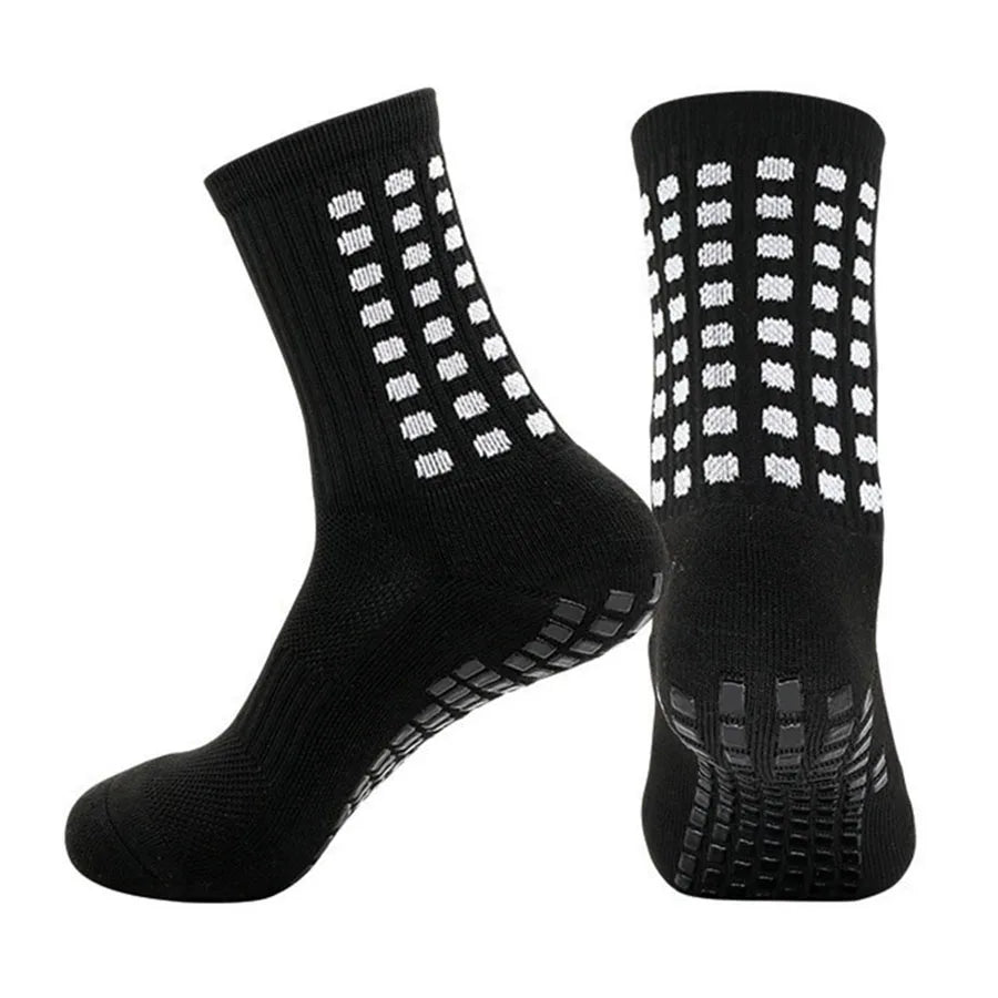 6/12/18/24/26/30pairs Non Slip Sport Socks For Men Women Football Soccer Basketball Sports Gear