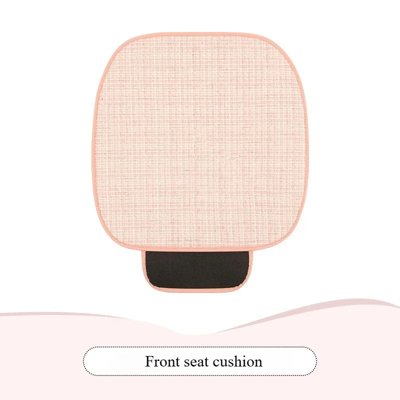 Bear Plush Seat Cushion Cover Universal Skin-Friendly Cute Soft Car Pillow Case Autumn Winter Decorative Seat Accessories