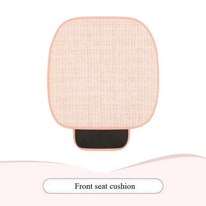 Bear Plush Seat Cushion Cover Universal Skin-Friendly Cute Soft Car Pillow Case Autumn Winter Decorative Seat Accessories