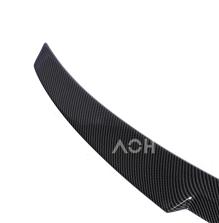 Rear Trunk Spoiler Bumper Lip For BMW 4 Series F32 F33 F36 Carbon Fiber PSM M4 MP Style Wing Tail Kit 2014-2020 Gloss Black