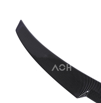 Rear Trunk Spoiler Bumper Lip For BMW 4 Series F32 F33 F36 Carbon Fiber PSM M4 MP Style Wing Tail Kit 2014-2020 Gloss Black