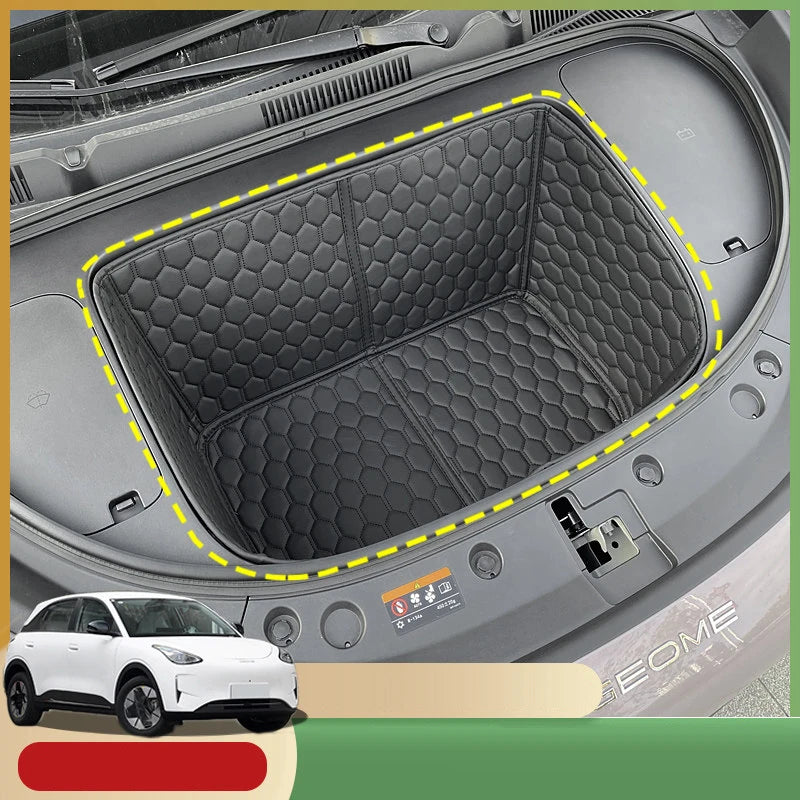 For Geely EX2 Geome XingYuan 2025 2026 Car Front Trunk Mat Front Compartment Storage Pad Engine Bay Protector Storage Accessorie