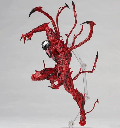 AMAZING YAMAGUCHI Carnage Venom Spider Man Marvel legends Action Figure Joint Movable Change Face Statue Model kids for Toy Gift