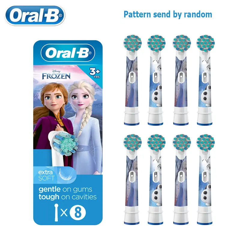 Oral B EB10 Toothbrush Heads for Kids Soft Bristle Electric Tooth Brush Replacement Refill Children's Teeth Cleaning Star Wars