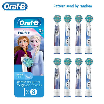 Oral B EB10 Toothbrush Heads for Kids Soft Bristle Electric Tooth Brush Replacement Refill Children's Teeth Cleaning Star Wars