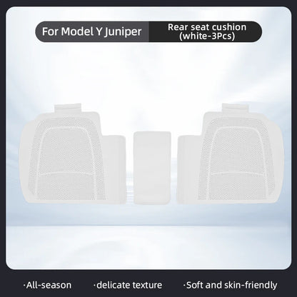 For Tesla Model Y Juniper/Model 3 Highland front and rear seat cushions,Seat cover,Car seat,protection pad Interior accessories