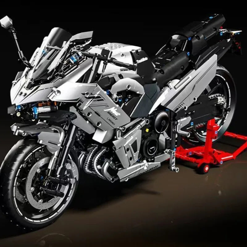 2026 Platinum Motorcycle Building Block M1000RR Compatible Lego Assembled Toy Boy Birthday Gift Model
