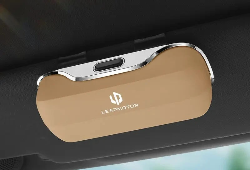 For Leapmotor C10 C16 T03 C11 Car Glasses Box Portable Car Sunglasses Holder In The Car Driving Glasses Holder Eyeglass Case