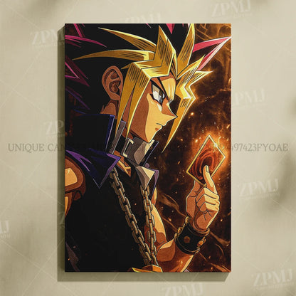 Yu-Gi-Oh! Canvas Pictures Painting Anime Figures Home Decoration Prints Poster For Living Room Frameless Wall Artwork Mural