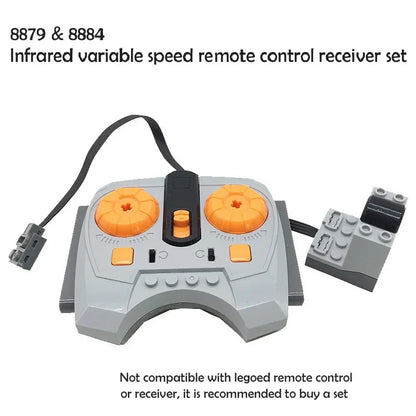 New Blocks Technical Parts Motor Servo Set MOC High-Tech PF Model Servo Bricks Accessories Multi-Function Power 8882 883 884 85