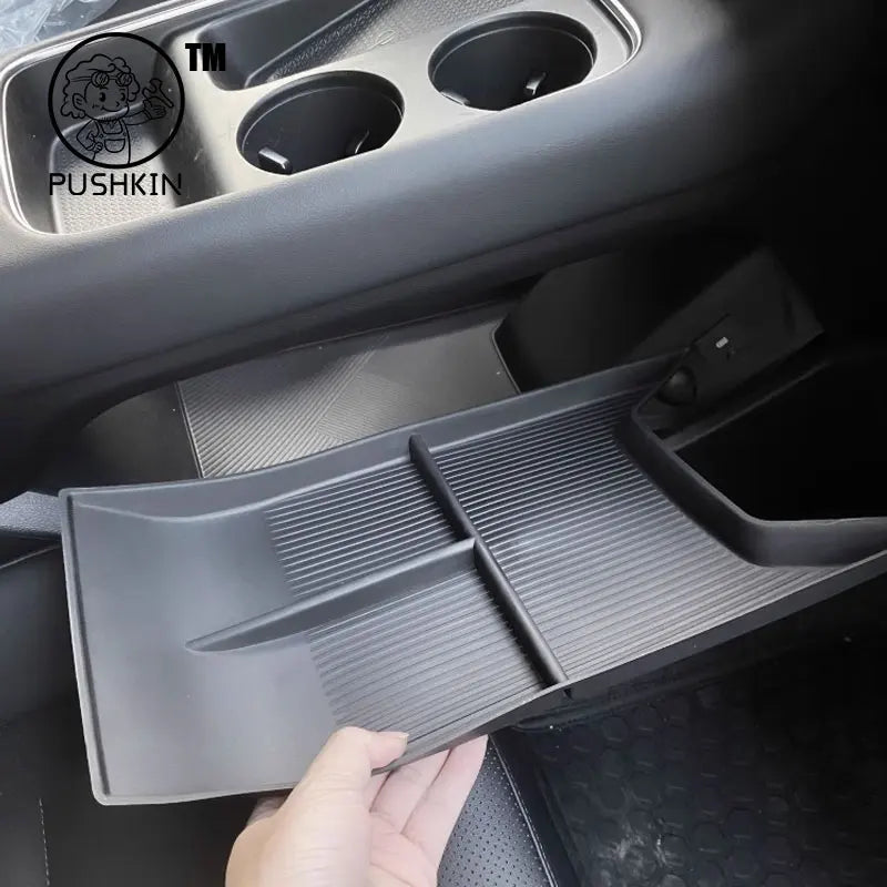 Car Central Console Armrest Storage Box Container Organizer Holder Tray For Haval H6 4rd 2024 2025 HEV PHEV NEW H6 Accessories
