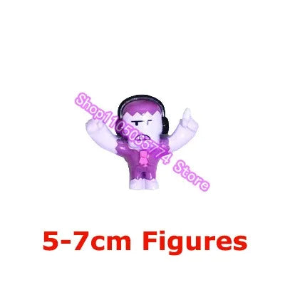 Supercell Star-Player Leon Mini Anime Figure Fashion Game Character Decoration Cartoon Doll Collectible Gift for Christmas