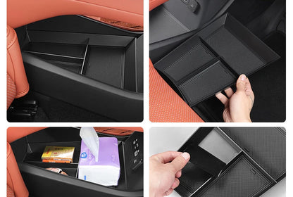 For BYD Sealion 8 Atto 8 Tang L Car Central Control Armrest Storage Box Lower Screen Storage Interior Modification Accessories