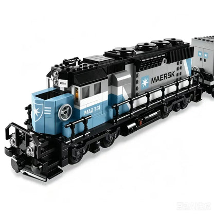 1234 PCS 91006 City Steam Train Building Blocks Bricks Birthday Christmas Teenager Toys Compatible With 21006