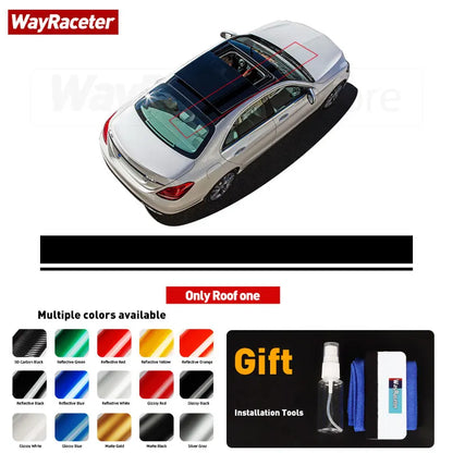 Edition 1 Stripe Sticker Door Side Hood Bonnet Roof Tail Vinyl Decal For Mercedes Benz W205 C63 AMG C Class C205 Coupe A205 S205