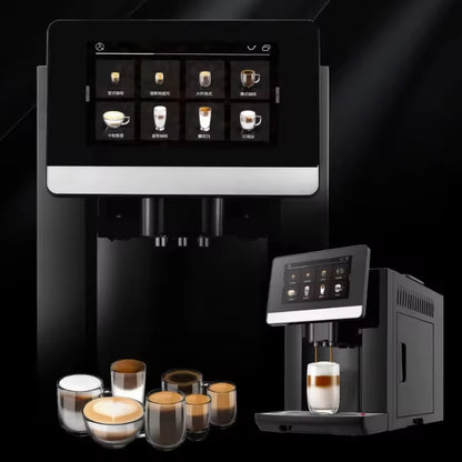 CAFOVO S9 One Touch Automatic Coffee Maker 19Bar ULKA Pump Make 20+ Beverages Fancy Coffee Machine Latte Espresso Restreto